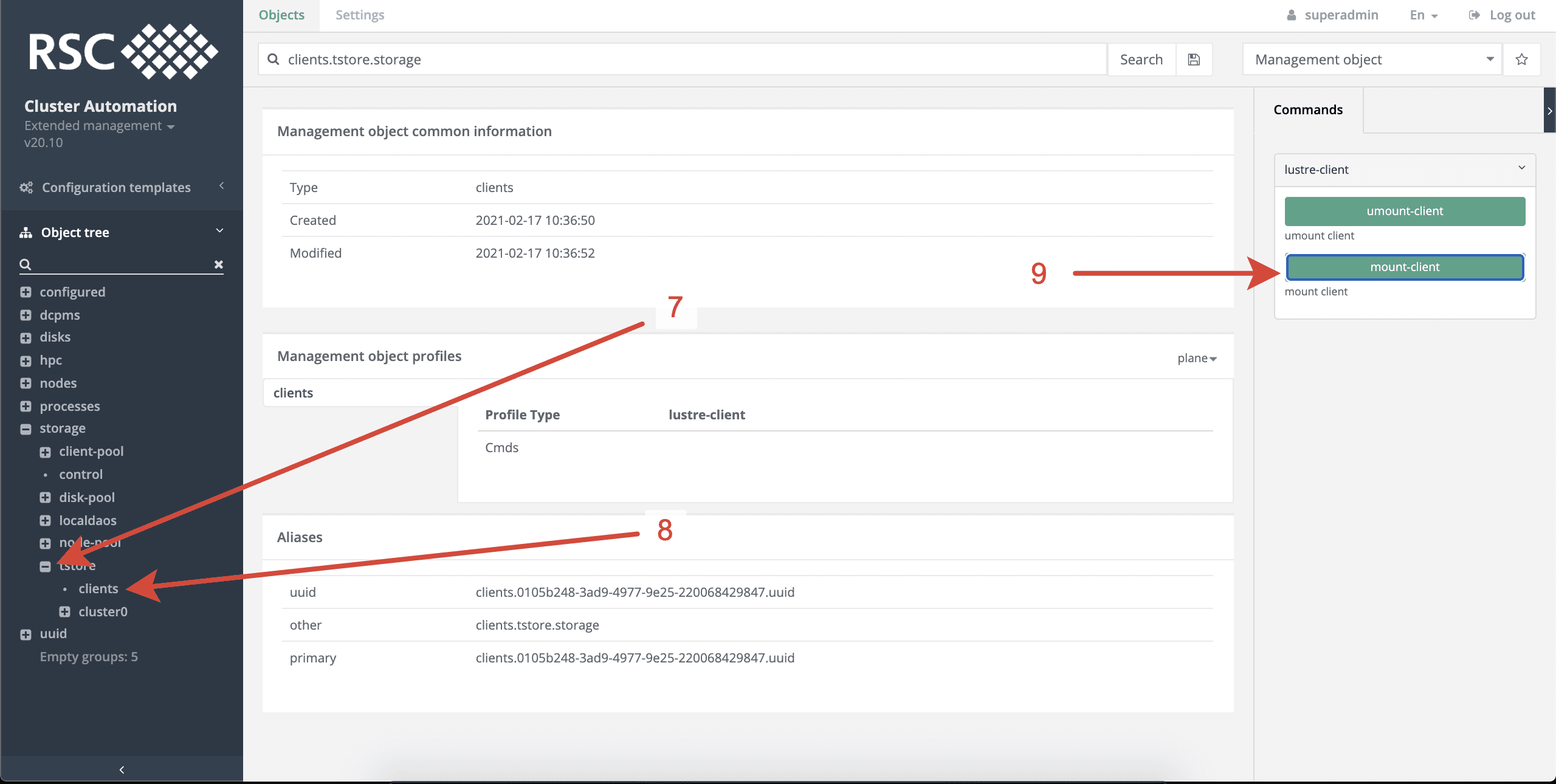 Storage Clients Connection 3