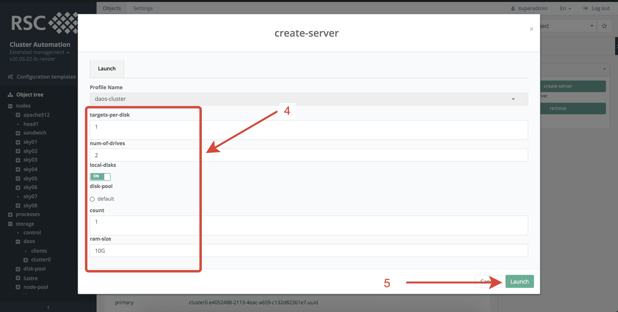 Creation DAOS Server 2