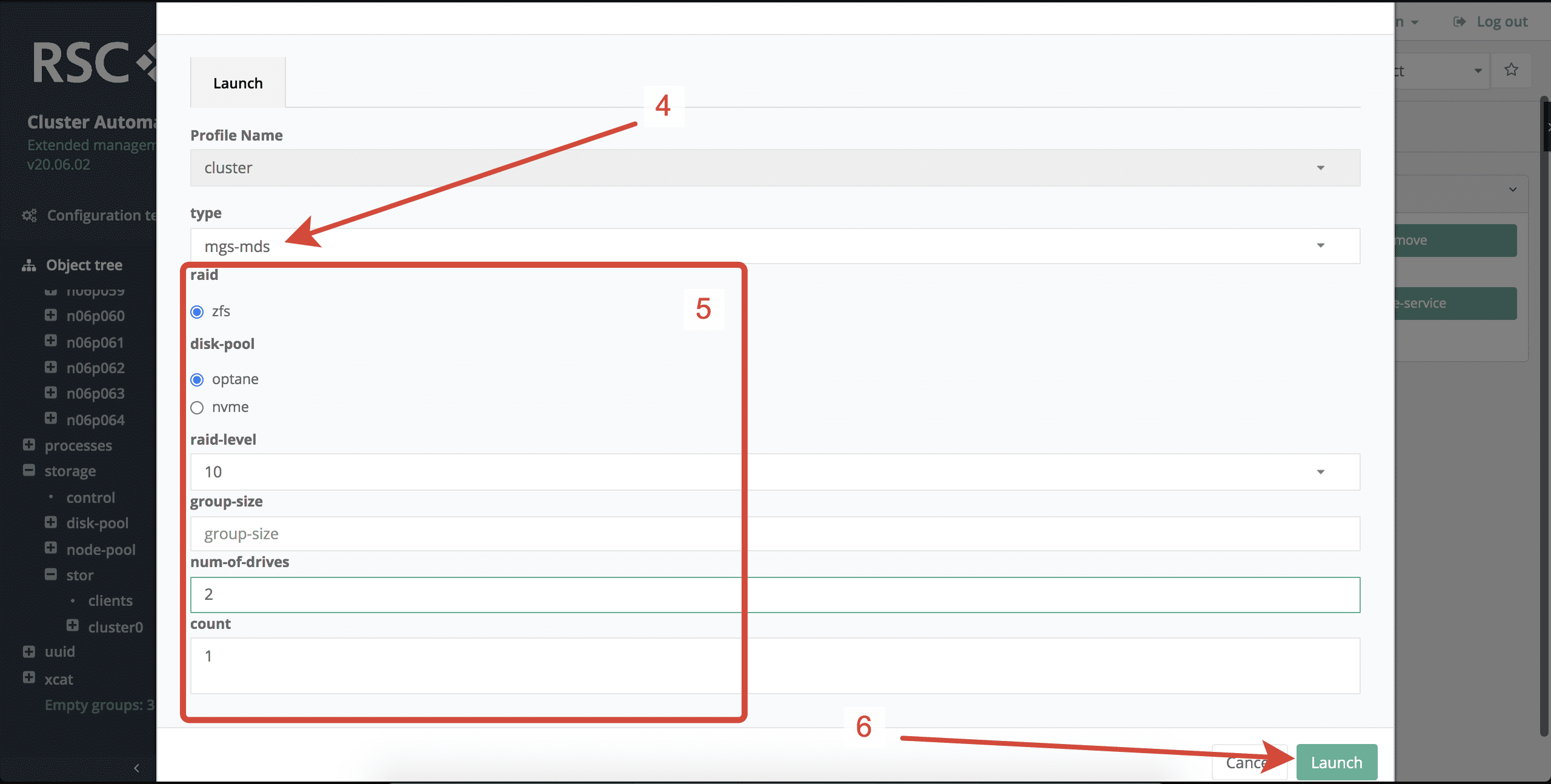 Creation Storage Service 2