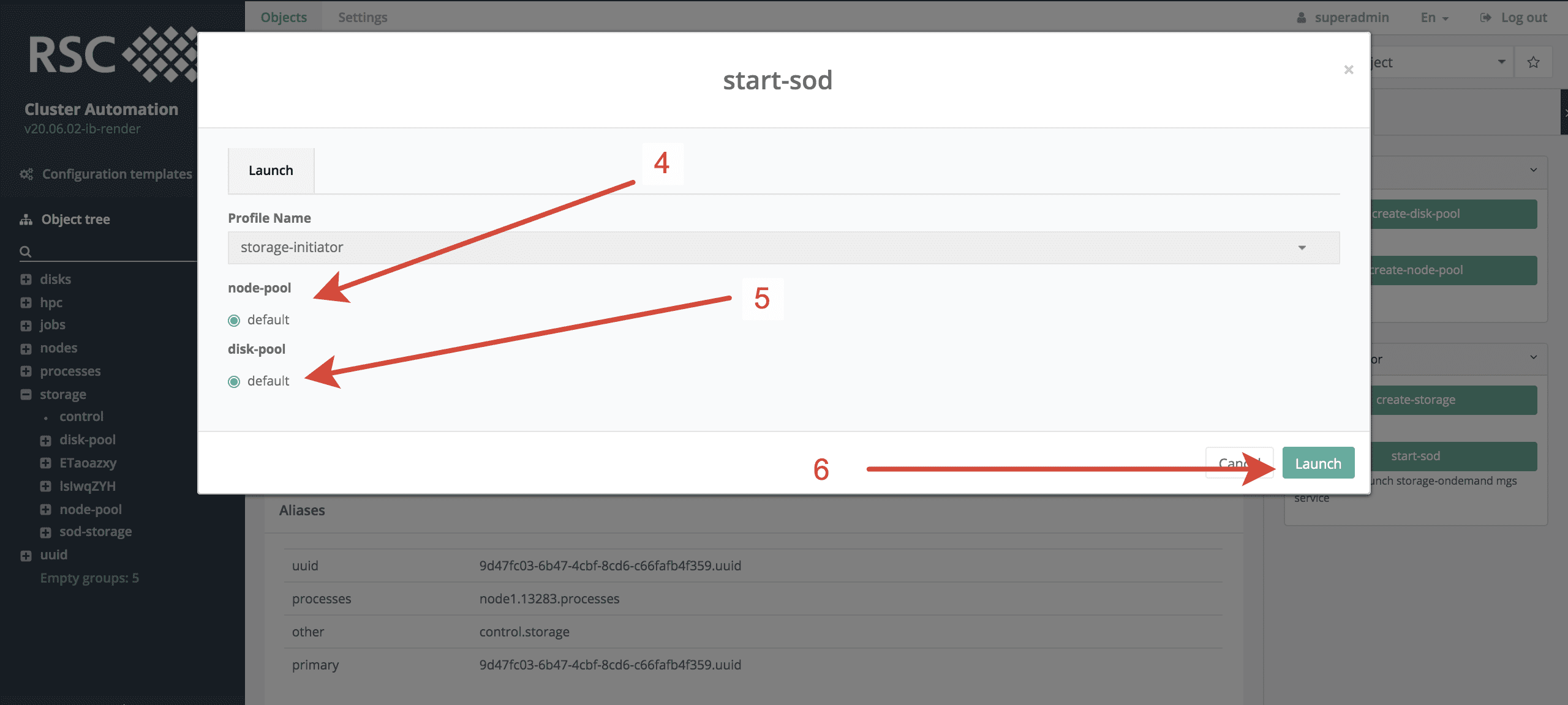 Launch SOD Environment 2