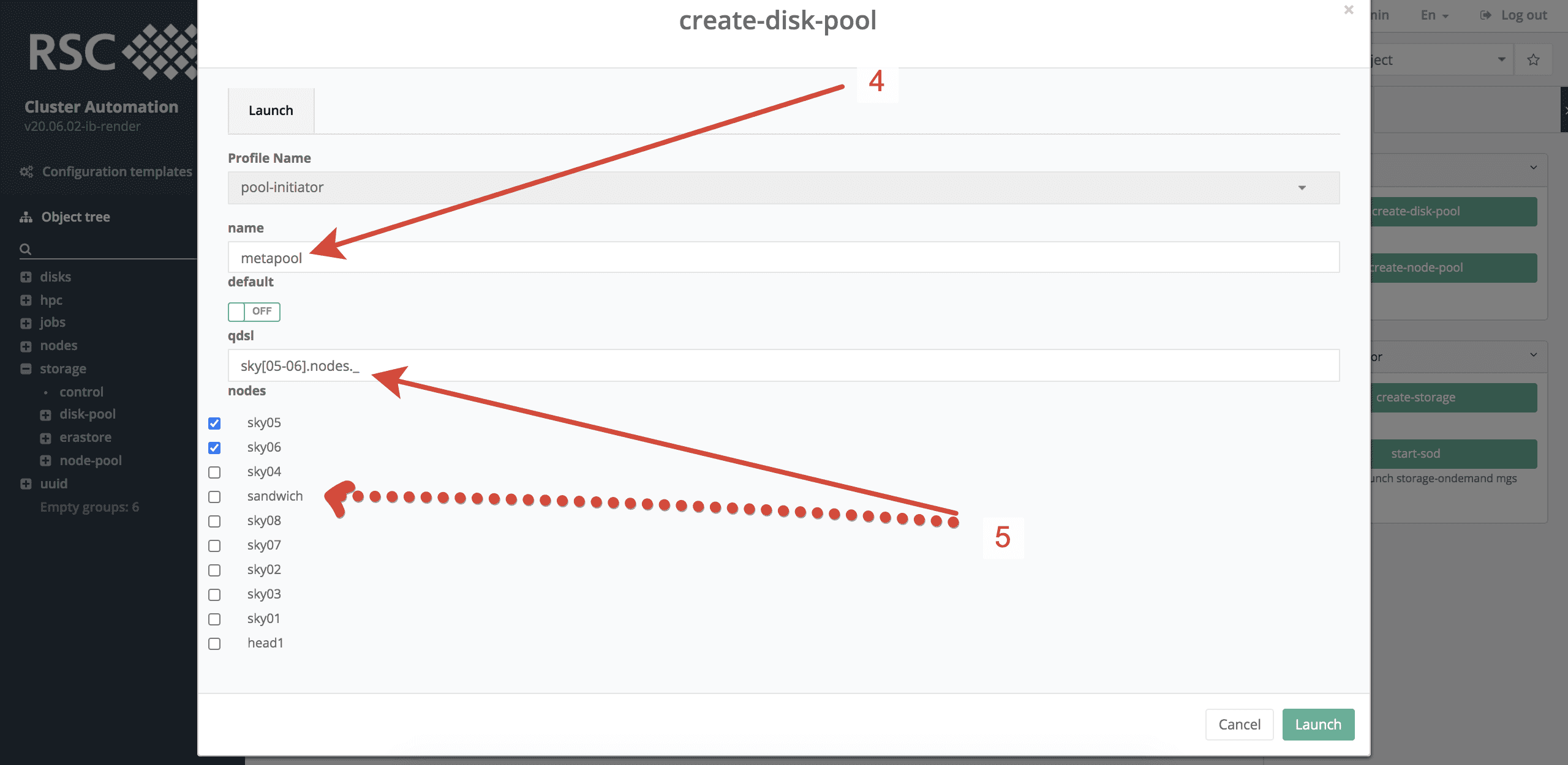 SoD Creation Disks Group 2